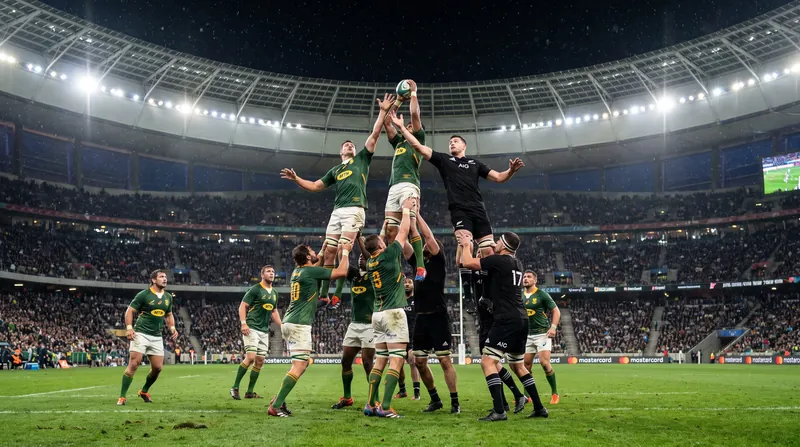 DHL Stadium in Cape Town provides a spectacular backdrop for the second Test of the Greatest Rivalry tour.