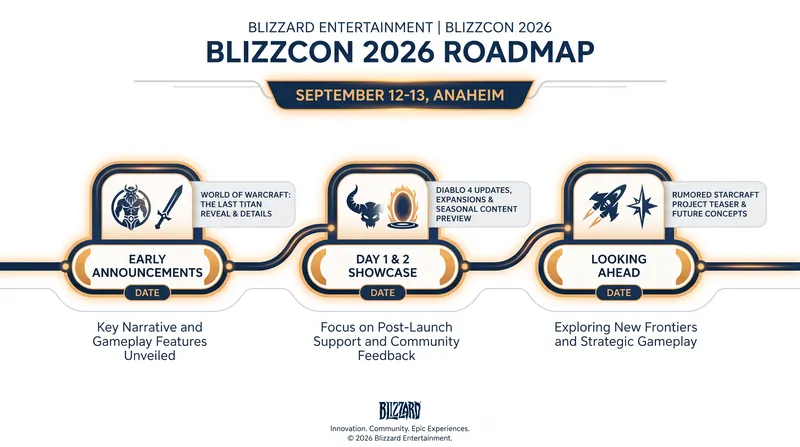 Blizzard aims to use its financial momentum as a springboard for major announcements at BlizzCon 2026.