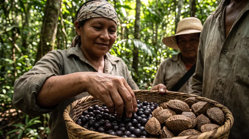Developing a socio-bioeconomy provides a sustainable revenue stream that incentivizes keeping the forest standing.