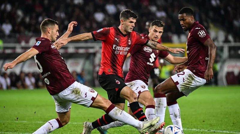 Torino's compact defensive block frustrated AC Milan for much of the first half.
