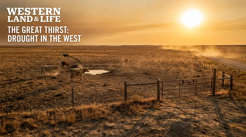 Years of persistent drought and high feed costs have forced ranchers to liquidate their herds, driving cattle numbers to historic lows.