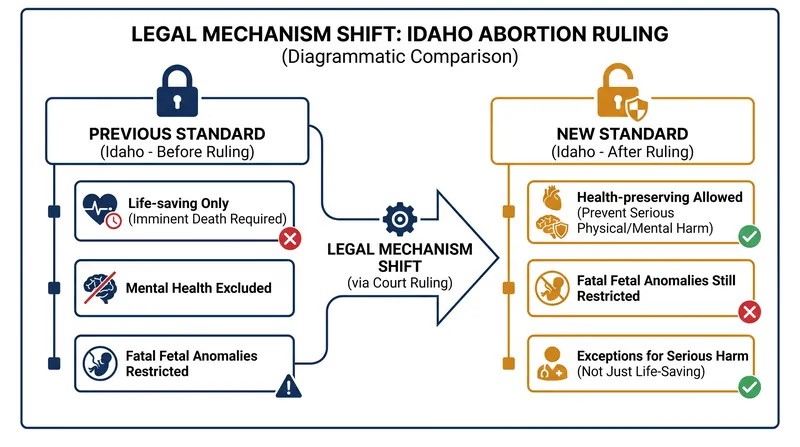 The ruling shifts the legal threshold for medical intervention from 'life-saving' to 'health-preserving.'