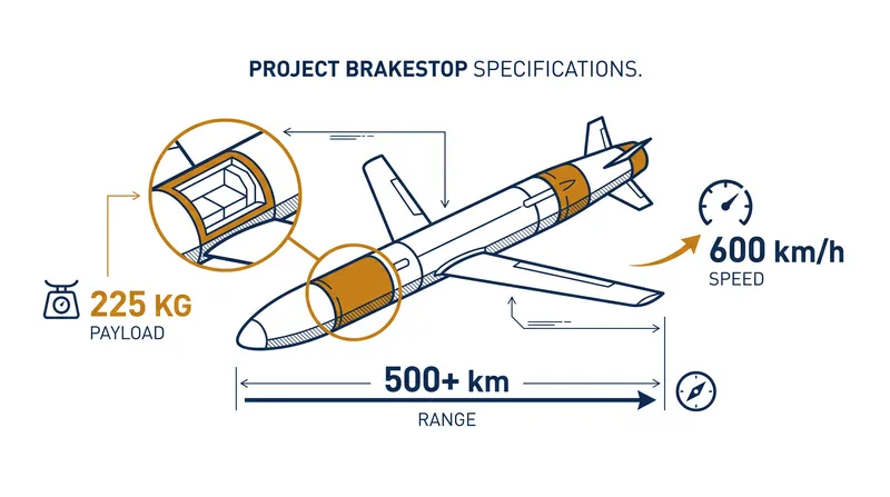 The UK's Project Brakestop aims to rapidly field low-cost, ground-launched strike weapons capable of hitting targets deep inside hostile territory.