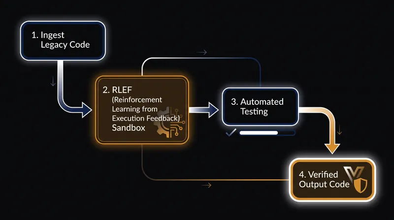 How Poolside AI's Model Factory uses execution feedback to reduce code hallucination.