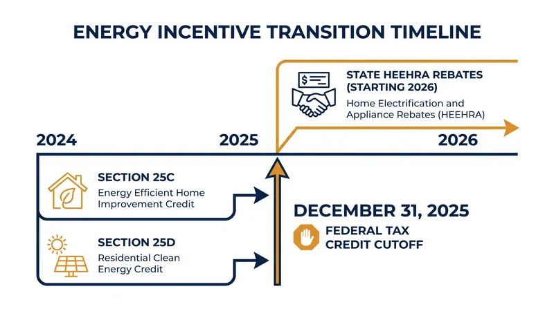 The budget reconciliation bill established a hard cutoff for federal energy tax credits at the end of 2025.