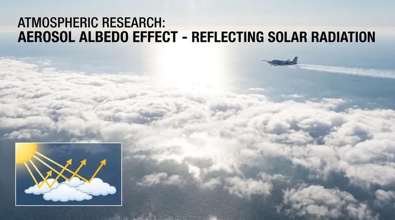 Aerosols from industrial pollution historically helped form reflective clouds, artificially cooling the planet.