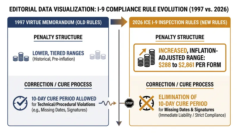 The 2026 guidance eliminates the 10-day cure period for many common errors, turning them into immediate liabilities.