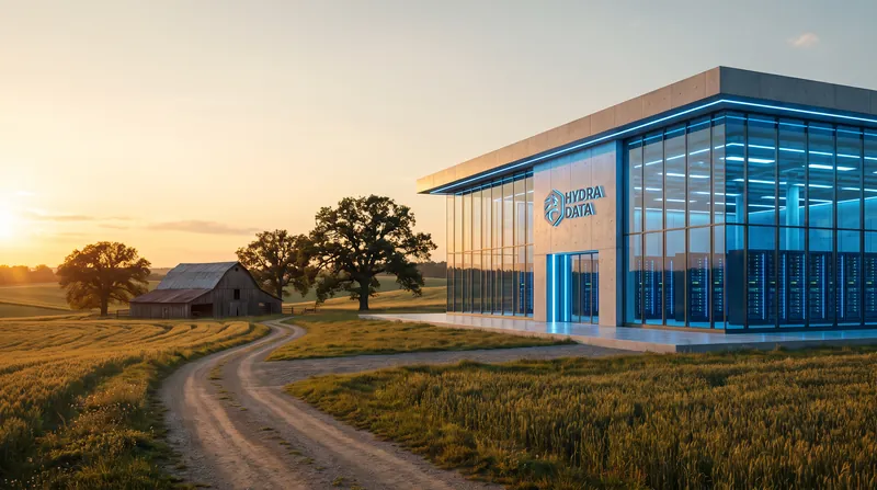 Commenters contrasted the pastoral setting of the brand trip with the environmental footprint of AI data centers.