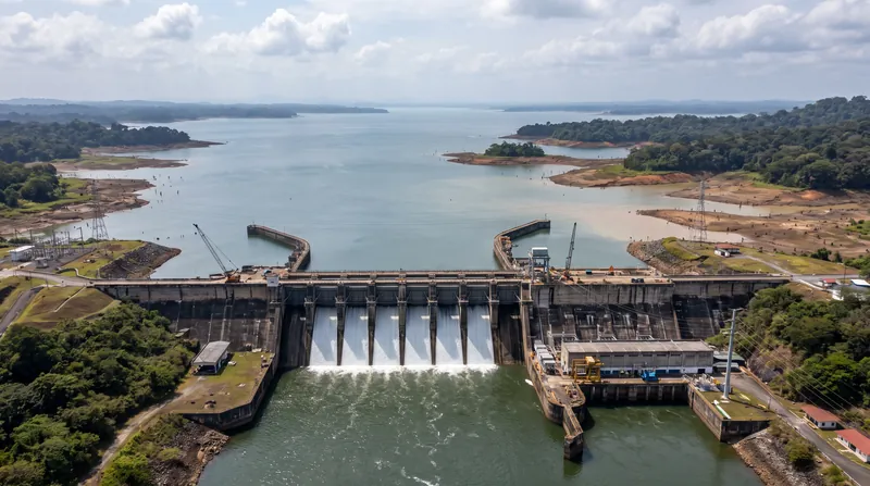 Gatun Lake serves as both the canal's operational reservoir and a primary drinking water source.
