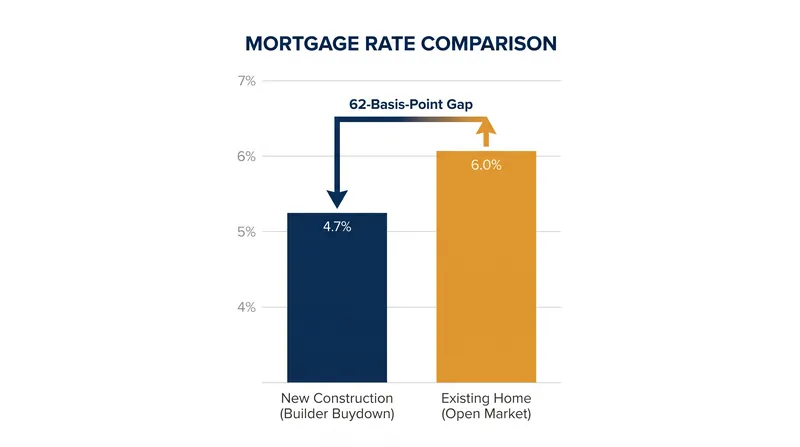 Builder-affiliated lenders are offering rates significantly below the open market.