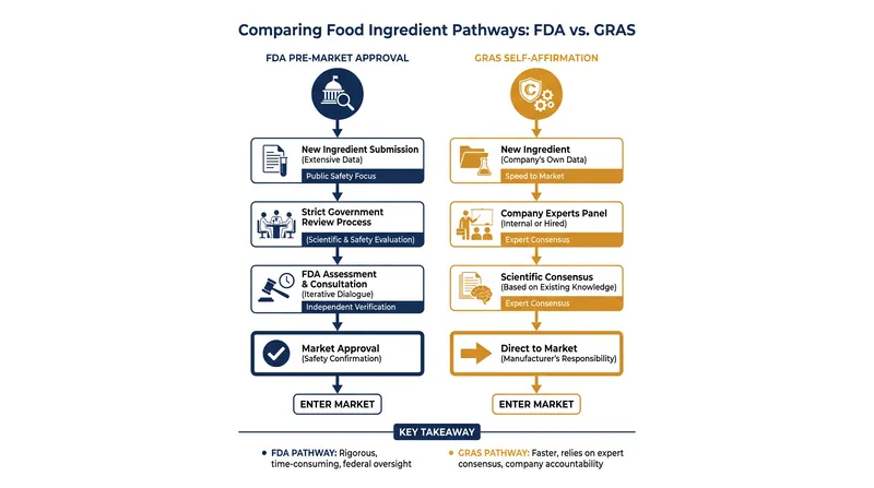 How the GRAS loophole allows companies to bypass formal FDA approval.