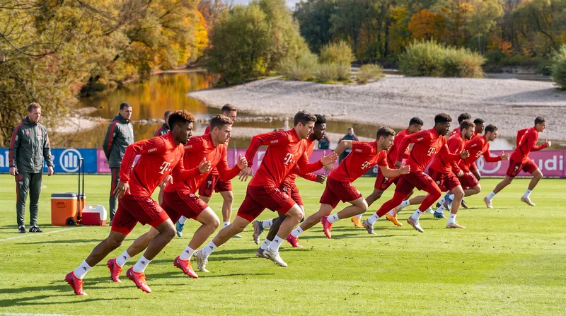Bayern's training sessions have reflected a renewed intensity as the club trims its roster to fit a specific tactical blueprint.