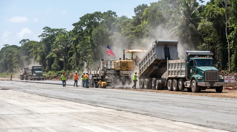 Runway rehabilitations in the Philippines and the Mariana Islands are designed to support heavy aerial refueling tankers.