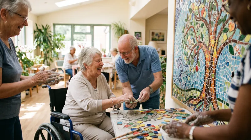 Community-based arts programs offer a highly scalable, non-pharmacological intervention for the aging population.
