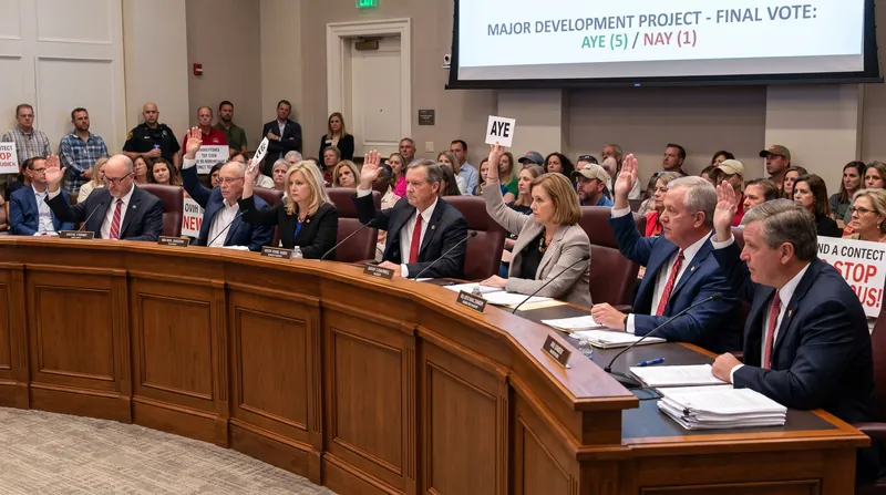 The Alpharetta City Council's approval clears the way for zoning changes necessary to build the sports and entertainment district.