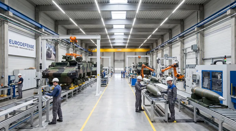 The spending target is designed to incentivize a massive expansion of manufacturing capacity across the Euro-Atlantic zone.