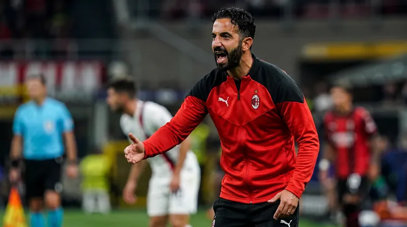 Ruben Amorim became the first foreign coach to win his Serie A debut for Milan since 2009.