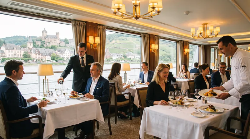 Culinary continuity remains a priority for cruise operators, even when low water levels force itinerary changes.
