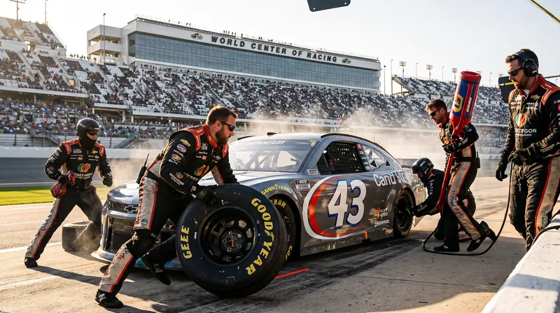 Pit road execution will be critical as teams battle for the final playoff spots at the unpredictable Daytona International Speedway.