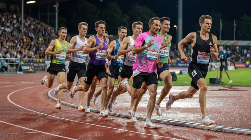 The men's 1500m hierarchy was scrambled after a shocking upset in Silesia.