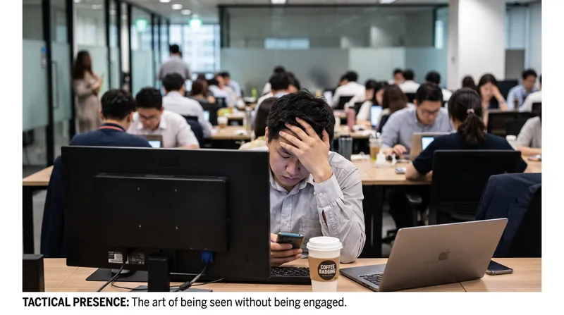 Strict attendance policies have fueled a rise in 'tactical presence,' where employees show up physically but mentally check out.
