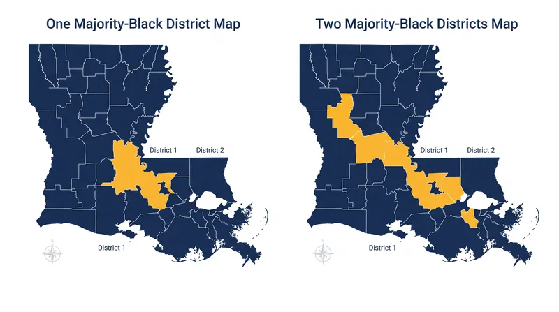 The ruling upholds a map with one majority-Black district, rejecting lower court orders to draw a second.