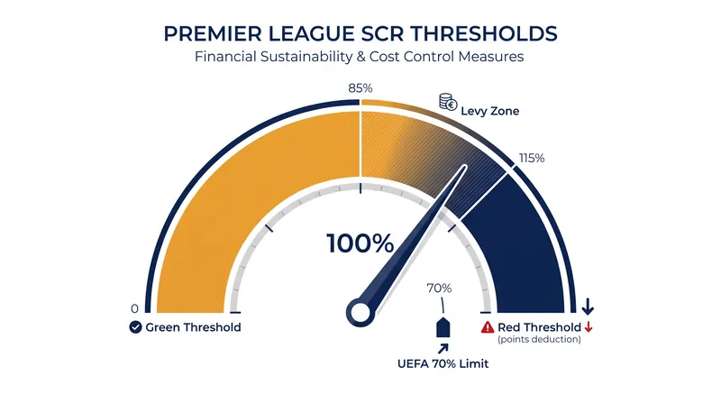 How the new Squad Cost Ratio thresholds dictate Premier League spending.
