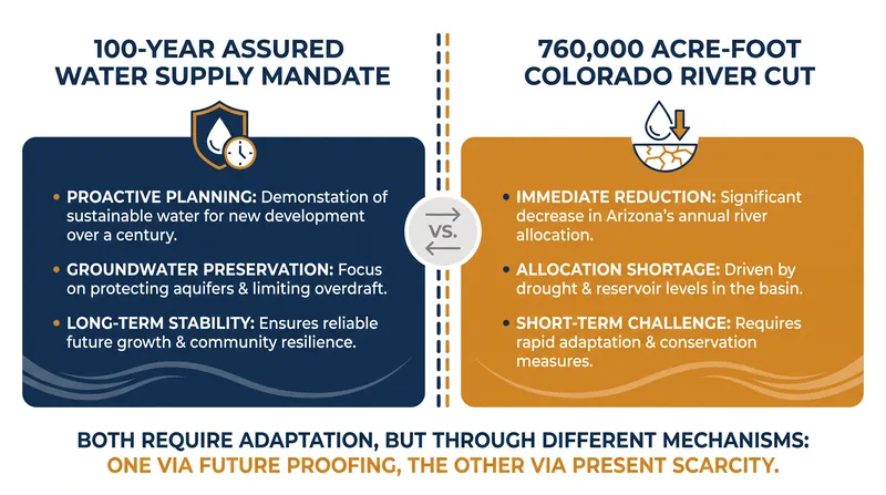 The mathematical reality of Arizona's water constraints.