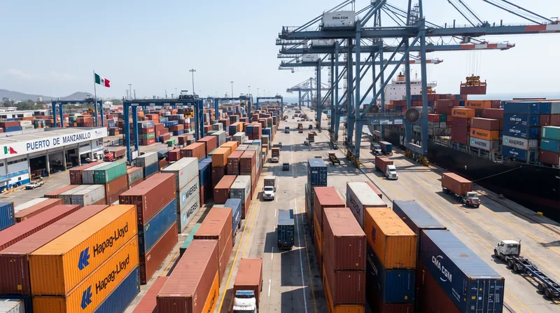 U.S. officials have raised concerns about the transshipment of overseas goods through North American ports.