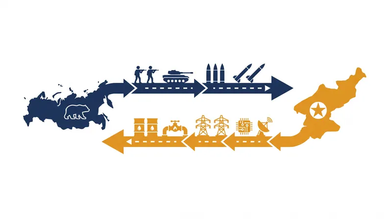 The bilateral alliance involves a critical exchange of manpower, munitions, and strategic resources.