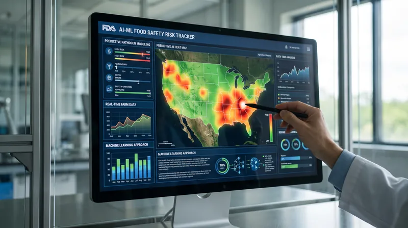 The FDA is partnering with universities to feed massive datasets into predictive AI models that anticipate foodborne illness outbreaks.