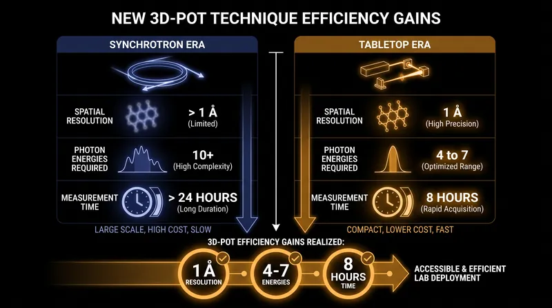 The new algorithmic approach drastically reduces the data and time required to image molecular orbitals.