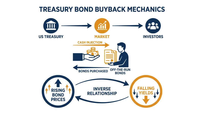How Treasury buybacks inject liquidity and attempt to lower borrowing costs.