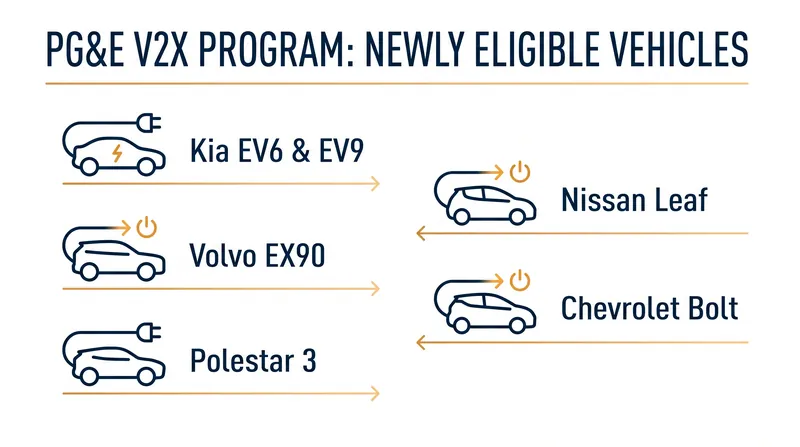 The program expansion brings some of the market's most popular new EV models into the bidirectional charging ecosystem.