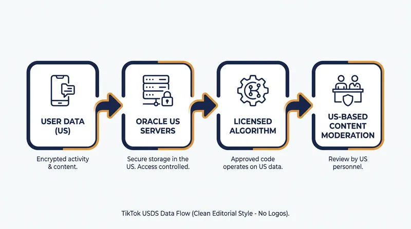 How TikTok USDS routes American user data through domestic infrastructure.