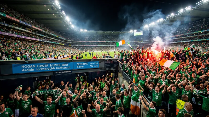 Tickets for the historic Croke Park event sold out almost immediately, with general admission starting at €38.70.