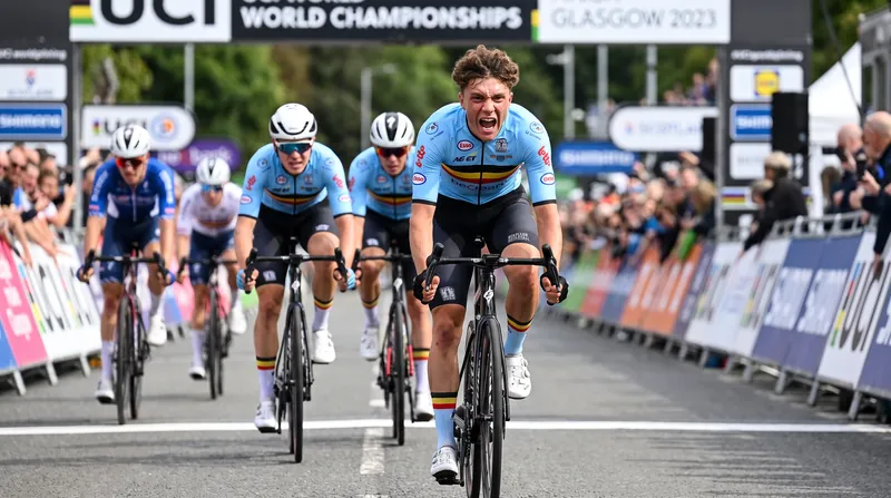 Belgian neo-pro Jarno Widar secured second place from the chase group, marking a breakthrough performance in his young career.