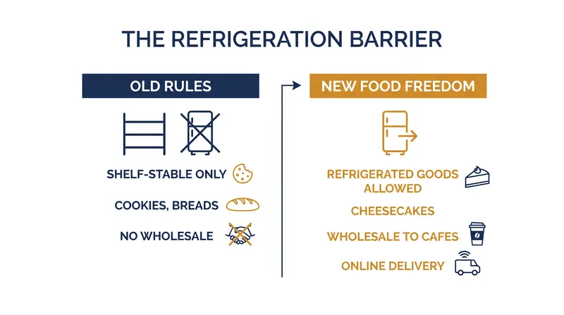 How the regulatory landscape for home kitchens is shifting.