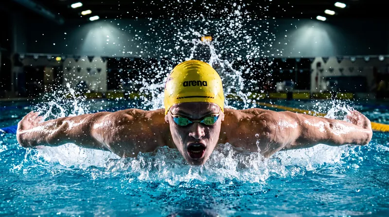 Marchand relied on his butterfly and freestyle strokes to avoid aggravating his hip injury.