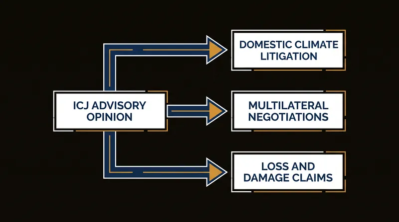 The ruling is expected to accelerate climate litigation and reshape multilateral negotiations.