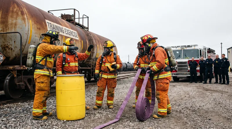 The legislation would double federal funding for hazmat training and require railroads to share real-time cargo data with first responders.