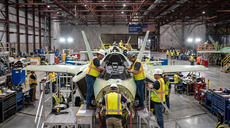 Boeing's St. Louis facility will serve as the industrial hub for the Eagle Crest program through 2037.