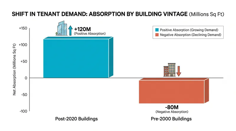 Tenants are leveraging the soft market to trade up to newer, higher-quality facilities.