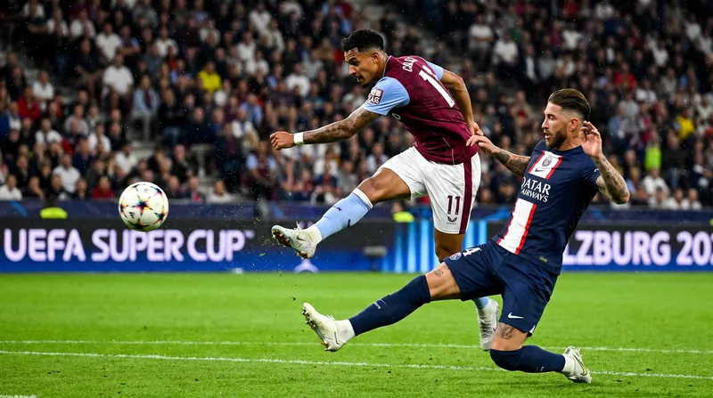 Aston Villa's high-pressing system generated 15 shots against the reigning European champions.