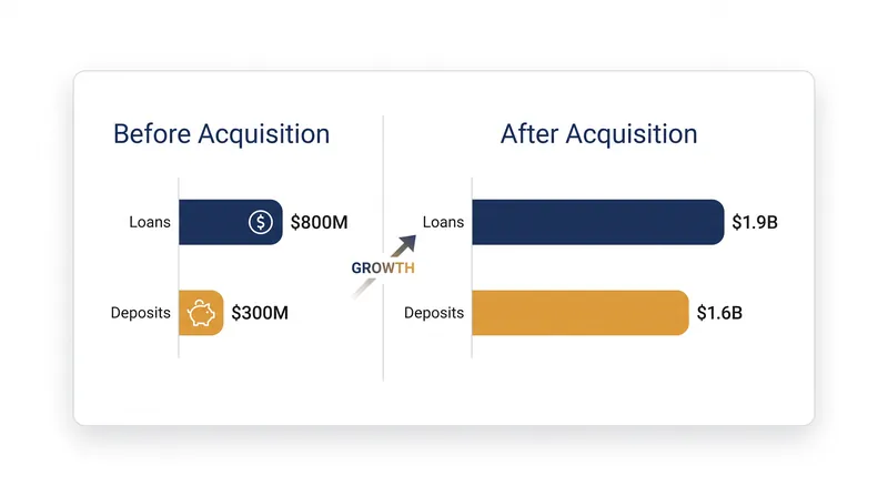 The deal will significantly expand Valley's footprint in the competitive Chicago banking market.