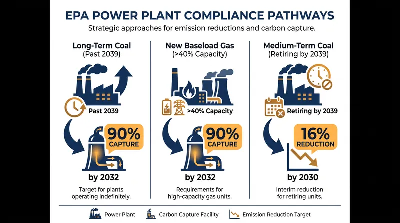 Compliance pathways depend heavily on a facility's fuel type, capacity factor, and planned retirement date.