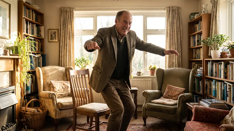 The high adherence rate of the four-minute routine suggests that removing the time barrier is key to keeping older adults active.