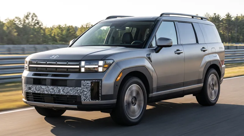 The upcoming Santa Fe EREV will pair an electric drivetrain with an onboard gas generator to deliver over 600 miles of range.