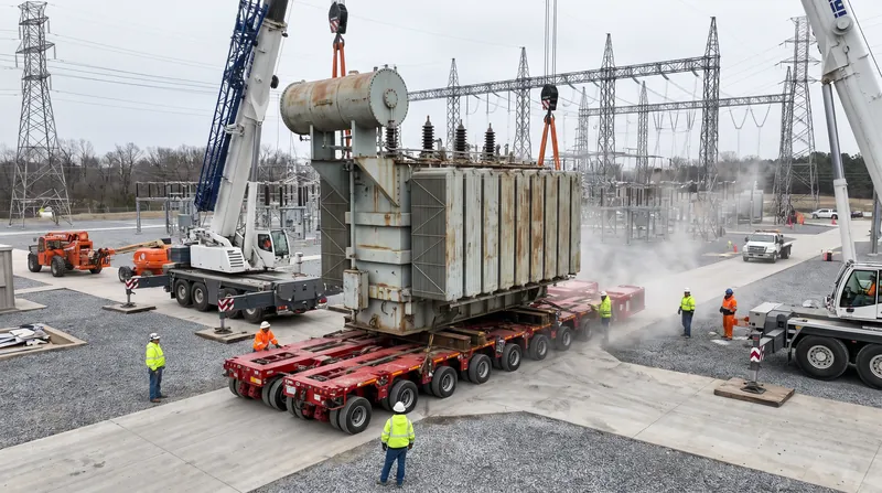Supply chain constraints for critical components like large power transformers are complicating the grid expansion timeline.