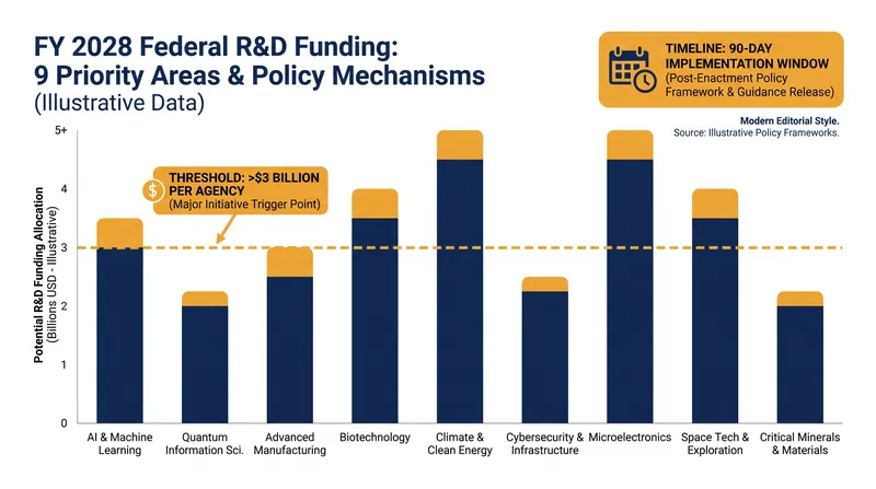 Agencies with major R&D budgets have 90 days to submit implementation plans for the new priorities.